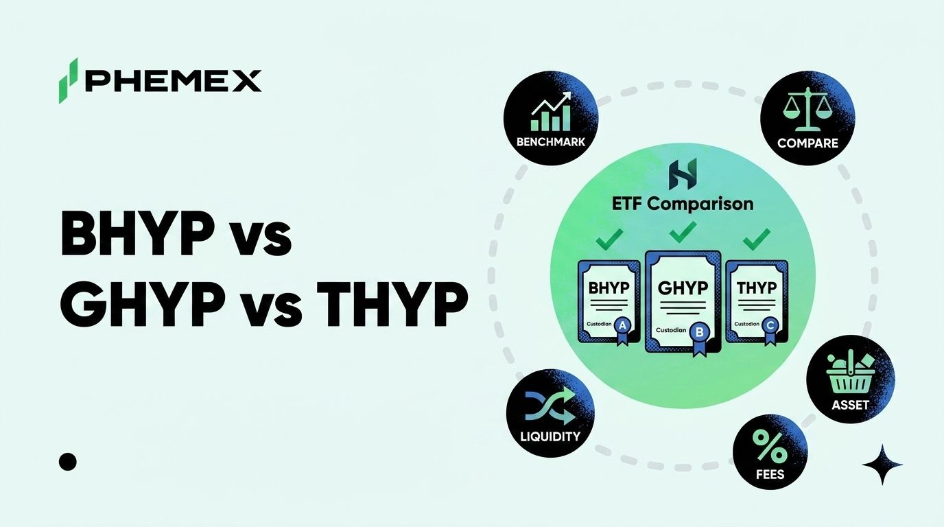 Bitwise BHYP, Grayscale GHYP, 21Shares THYP 하이퍼리퀴드 ETF 비교