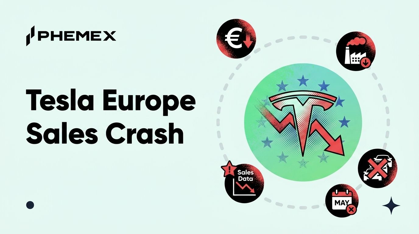 Vendas da Tesla na Europa caem 49% em maio: o que os detentores de TSLA devem observar na janela do Cybercab