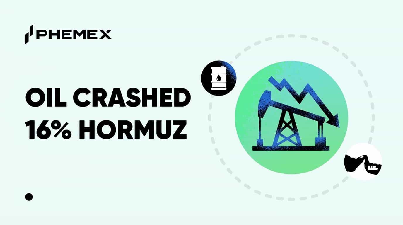 Падение нефти на 16% и влияние открытия Ормузского пролива на рынок криптовалют в 2026 году
