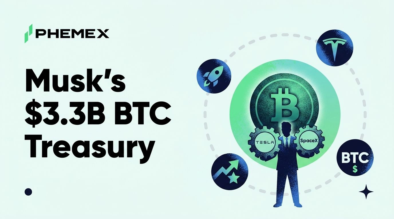 Tesla and SpaceX Merger Talks Would Hand Elon Musk a $3.3 Billion Bitcoin Treasury