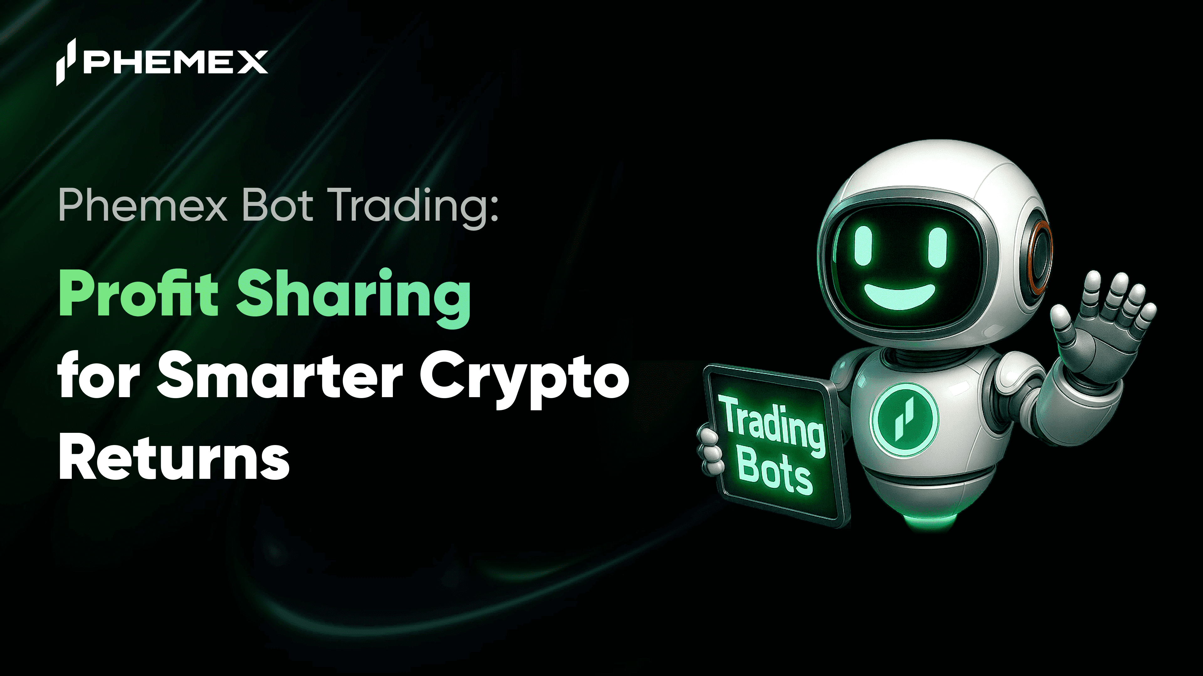 Торговля ботами на Phemex: Деление прибыли — больше возможностей для умной криптодоходности
