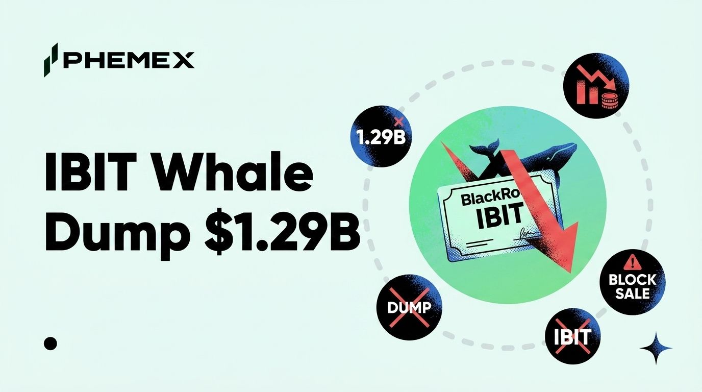 Someone Just Dumped $1.29 Billion of BlackRock's IBIT in a Single Dark Pool Trade