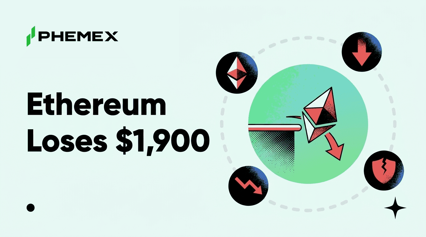 Ethereum Kurs Prognose: Warum 1.900$ fiel & was 1.850$ jetzt bedeutet