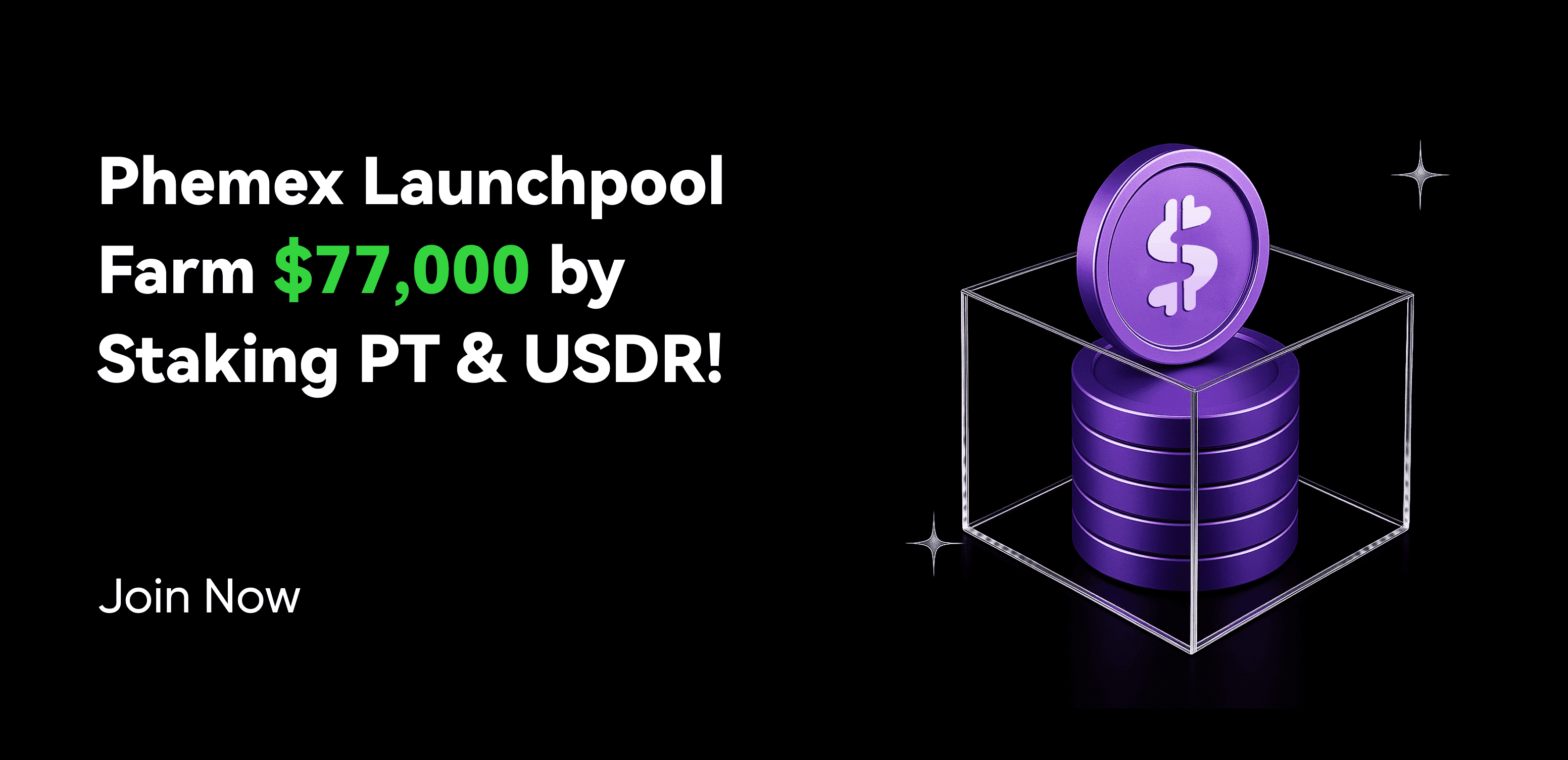 Phemex Launchpool: Farm $77,000 XAUT by Staking PT & USDR!