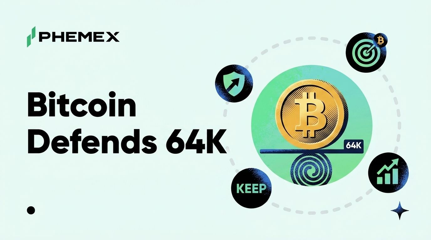 Kann Bitcoin die Marke von 64.000 $ bis zum Verfall der Optionen am Wochenende halten?