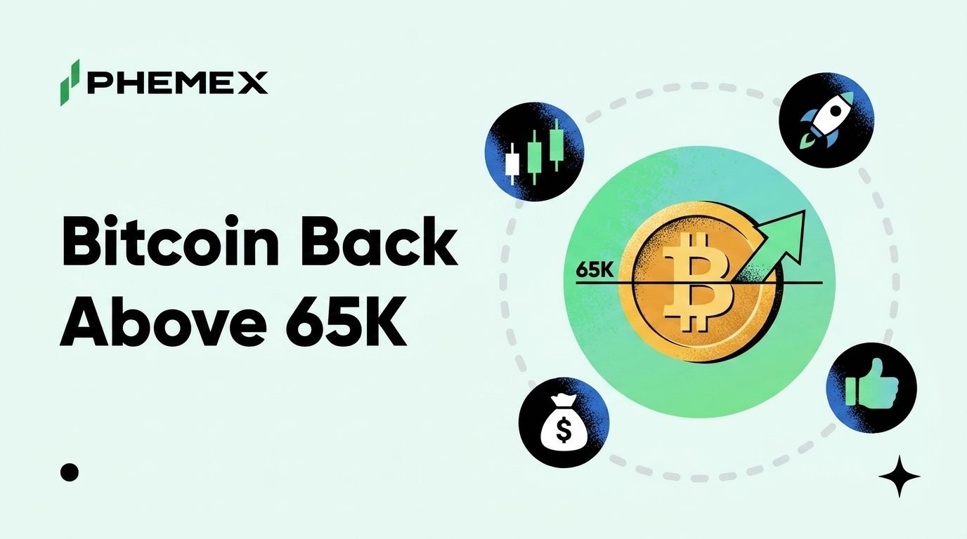 Preço do Bitcoin Hoje: Por que o BTC Recuperou US$65.000 Antes da Reunião do Fed