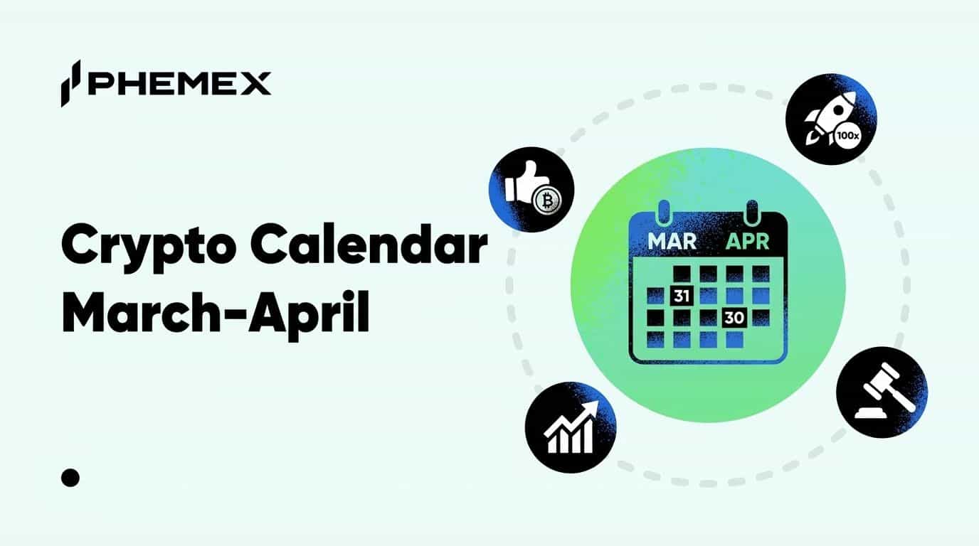 Calendário Cripto março-abril 2026: todos os eventos importantes
