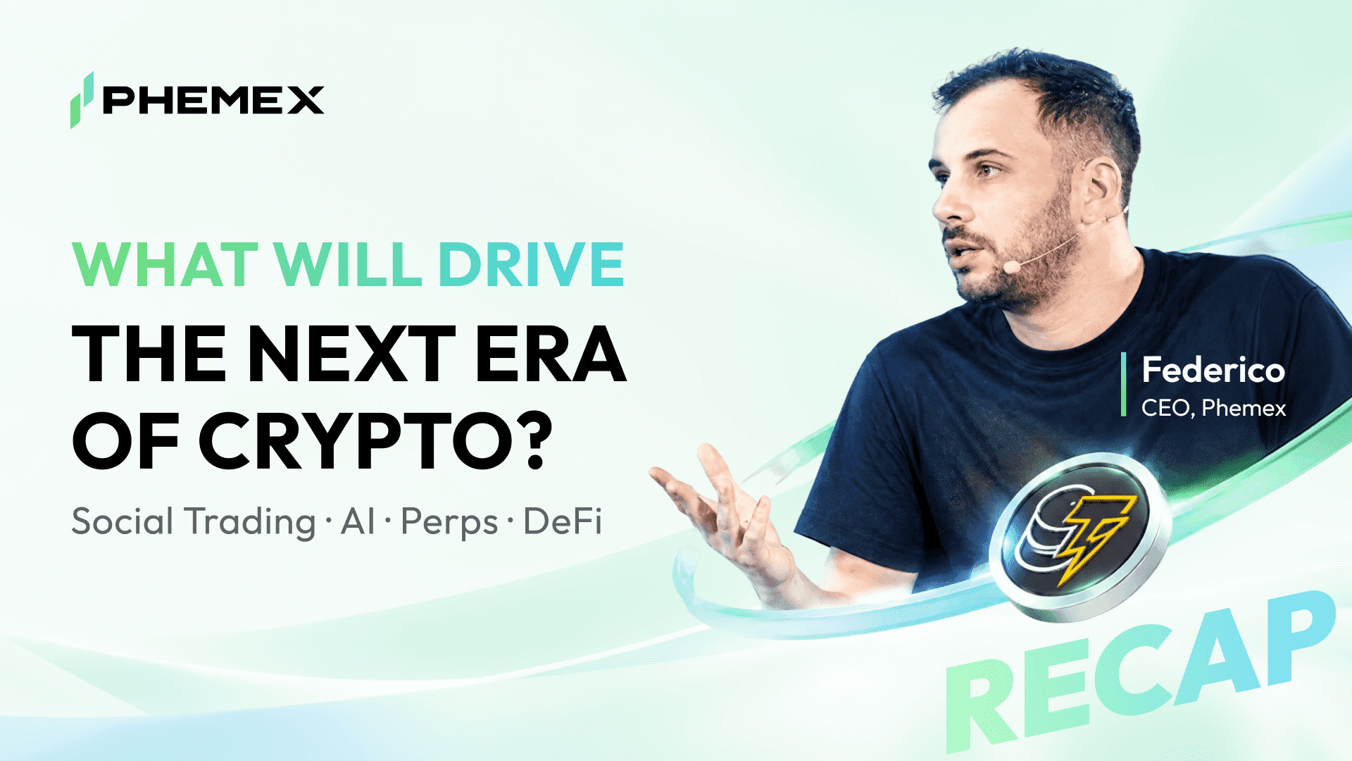 Phemex CEO Federico Variola : Marché crypto en barbell, l'IA ne remplacera pas les traders et perspectives positives pour le T4