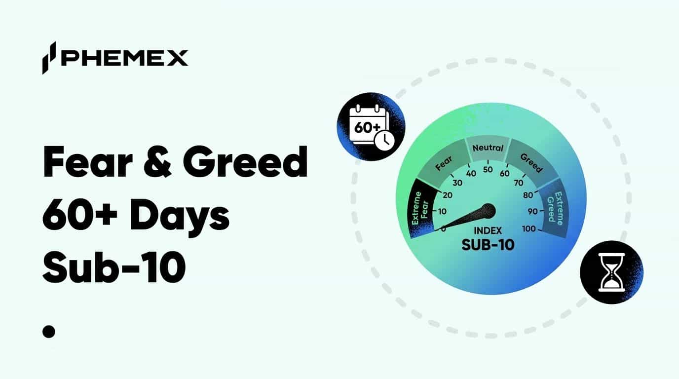 Índice de Miedo y Avaricia en Cripto: Más de 60 Días por Debajo de 10—Historia y Contexto