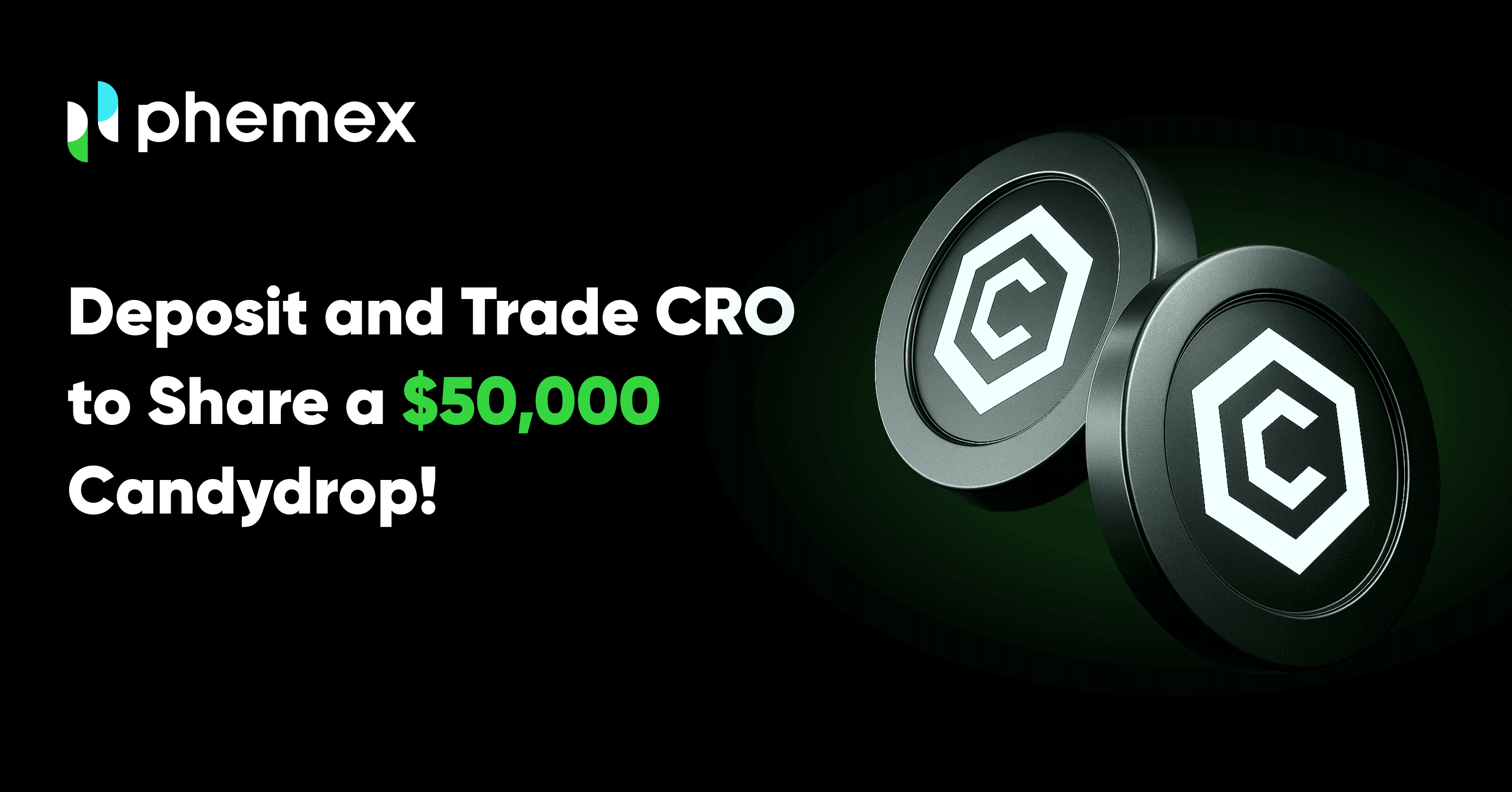 Cronos (CRO) Candy Bomb on Phemex: Deposit & Trade to Share $50,000 in Rewards