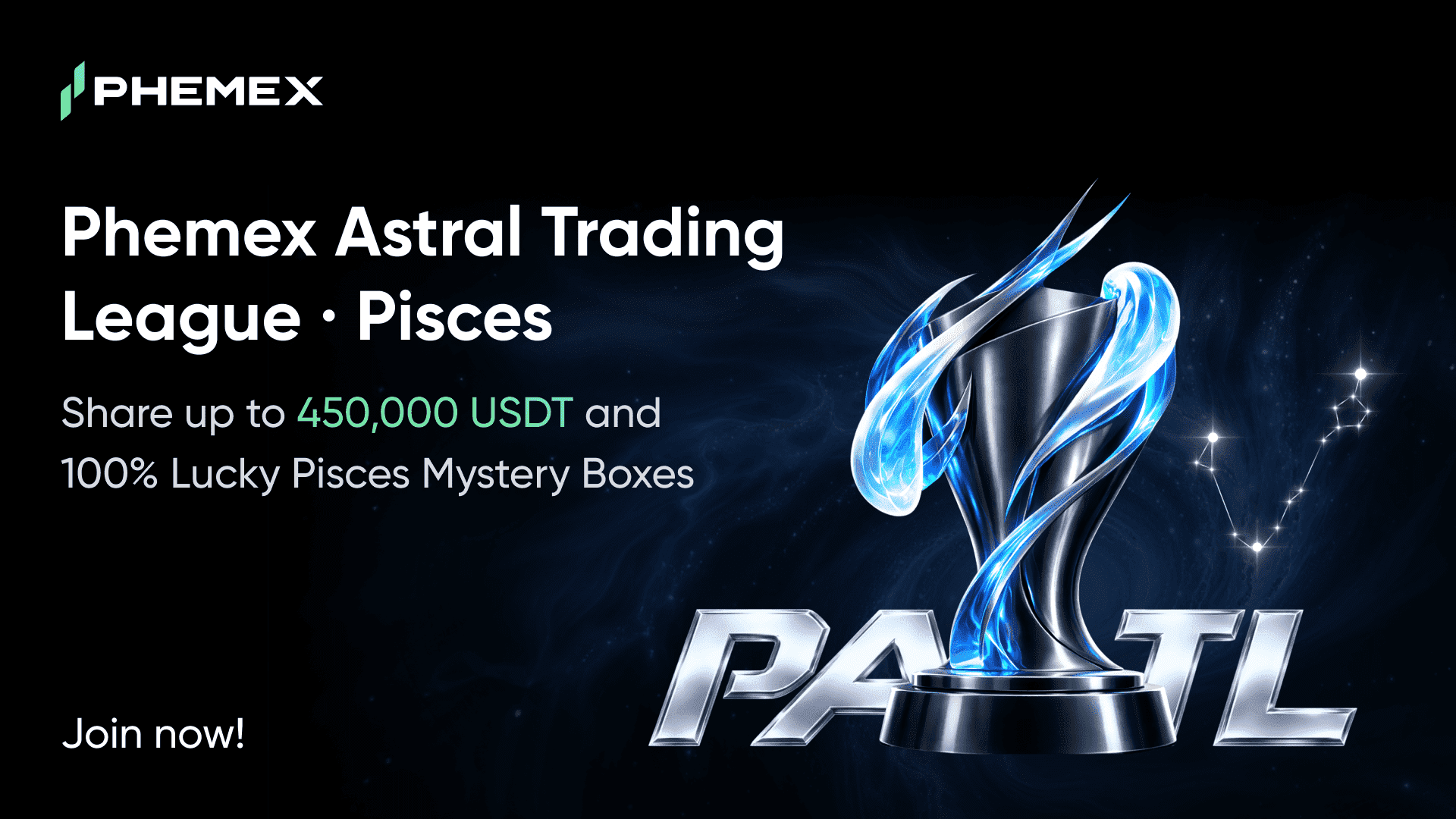 Guía Completa para Participar en la Phemex Astral Trading League · Piscis: Cómo Acceder al Premio de $450,000