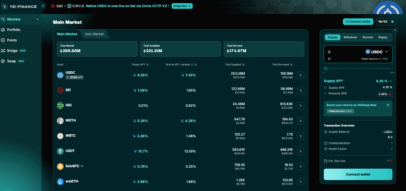 yei Finance product