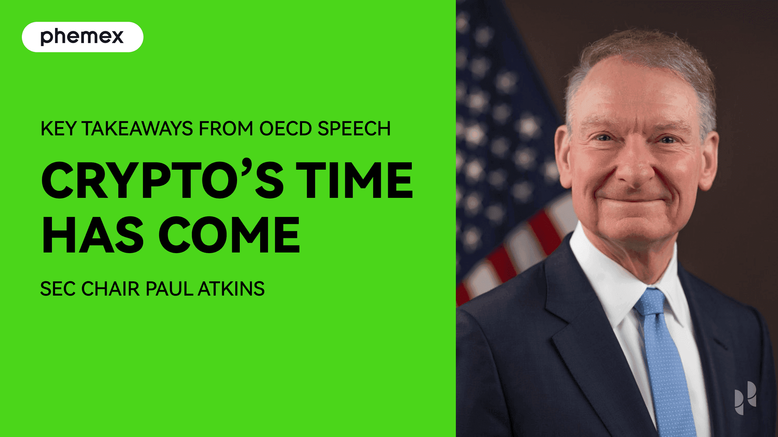 SEC's Paul Atkins Declares: "Crypto’s Time Has Come" – What It Means for Crypto’s Future