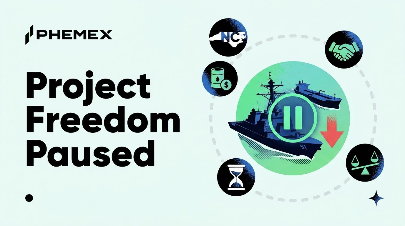 Project Freedom приостановлен: Трамп объявил о прогрессе с Ираном, нефть падает на 6%
