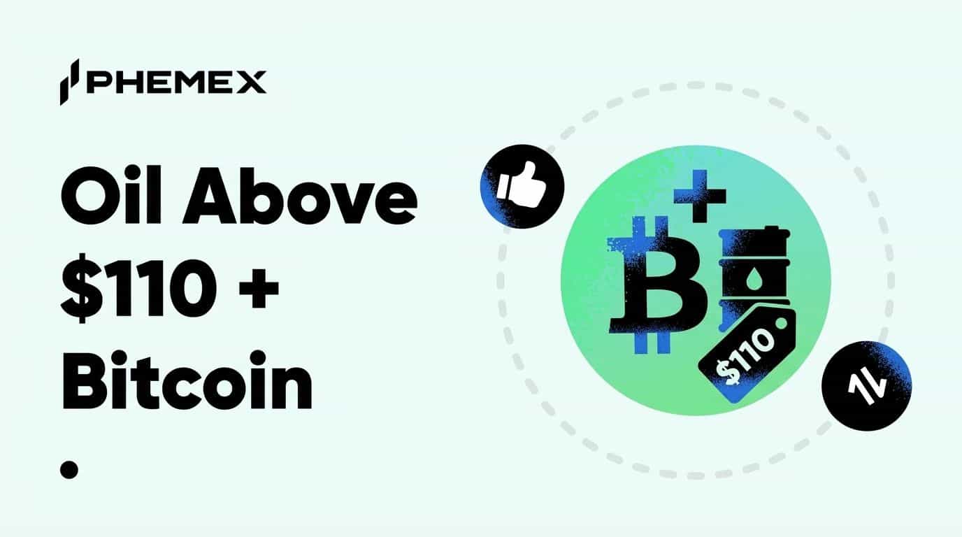 Por que o Petróleo Acima de US$110 Impacta o Bitcoin e Como os Preços de Energia Movimentam o Mercado Cripto