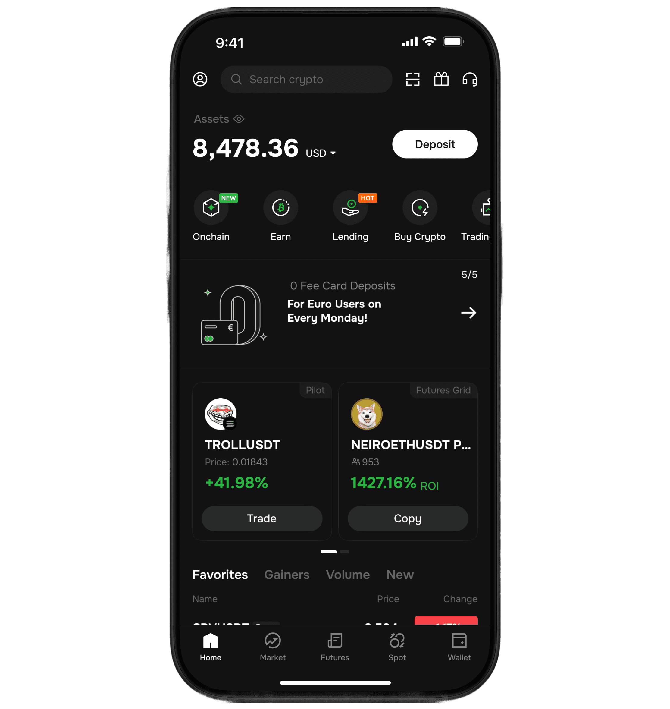 crypto trading platform
