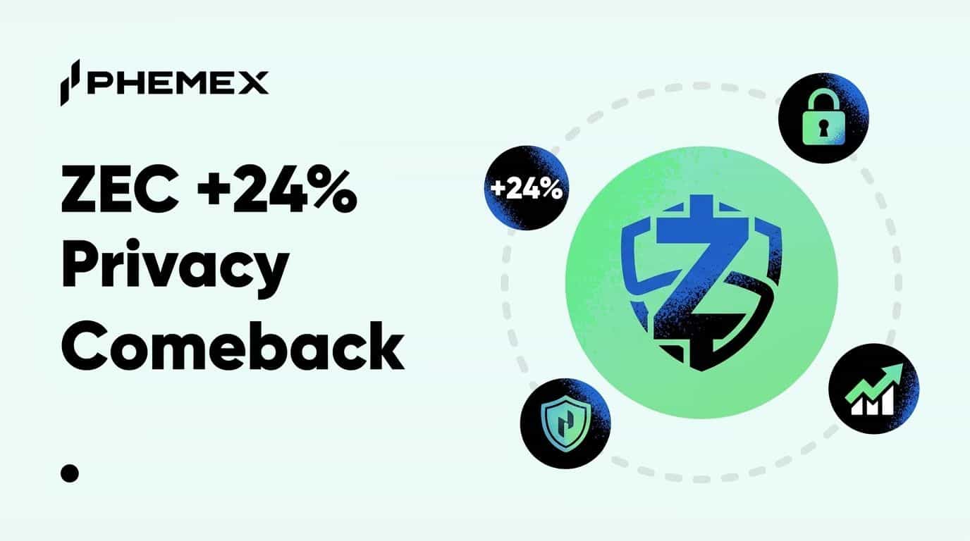 Zcash вырос на 24% за день: что стоит за возвращением приватных монет?