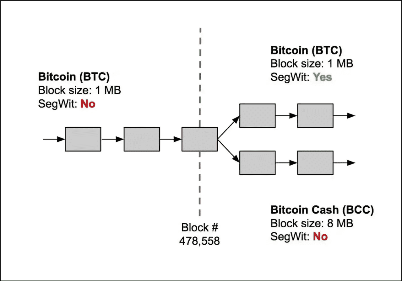 Bitcoin vs Bitcoin Cash Block Size