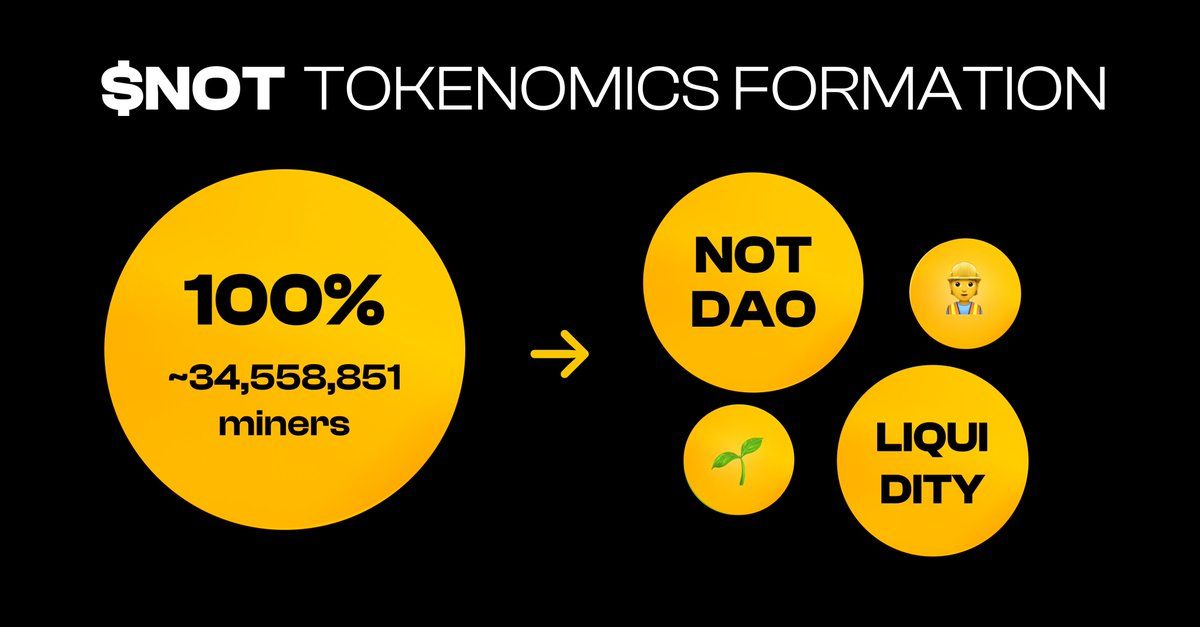 NOT coin tokenomics