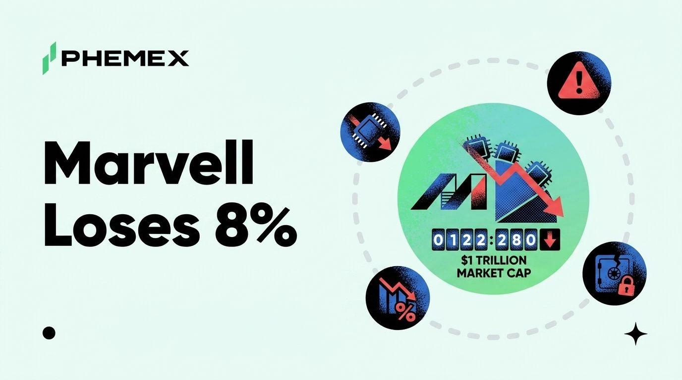 Marvell cai 8% após impacto da AVGO; setor de semicondutores perde US$ 1 trilhão