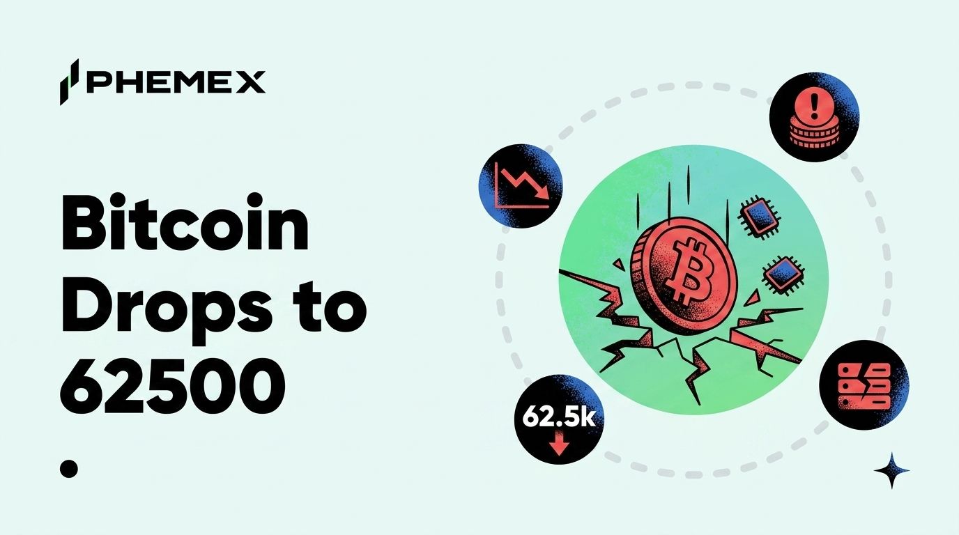 Падение Биткоина до $62 500: влияние глобальных продаж чипов на крипторынок