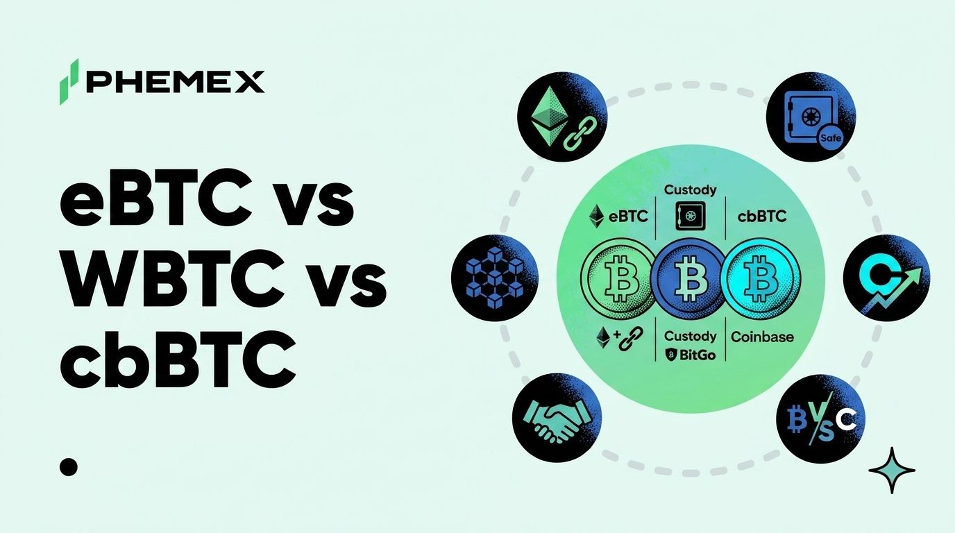 eBTC vs WBTC vs cbBTC and What Each Tokenized Bitcoin Actually Backs