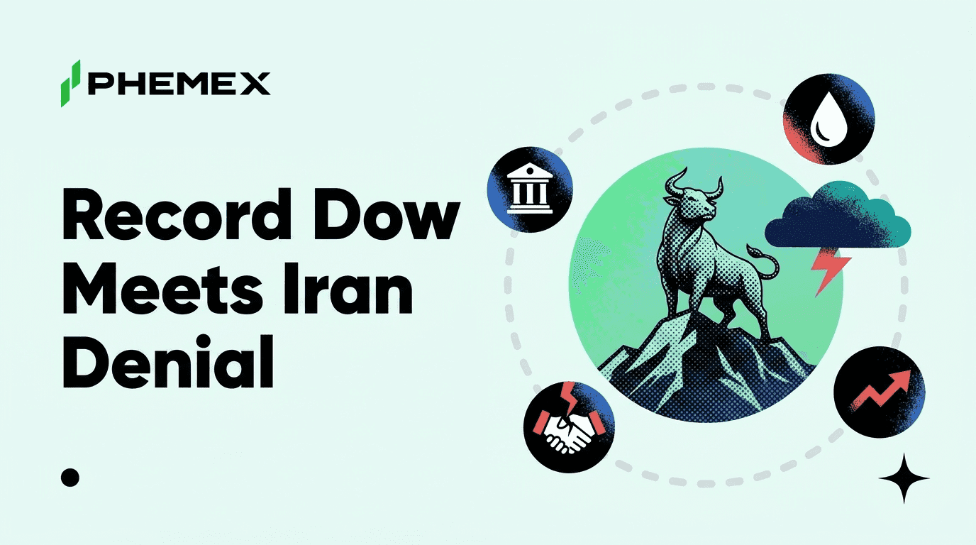 Dow Sets a Record While Iran Denies the Talks That Crashed Oil