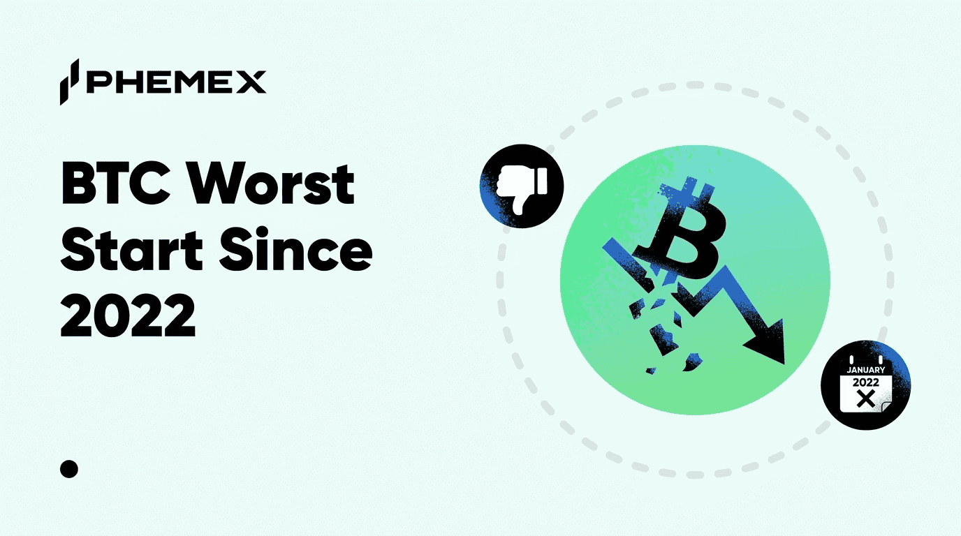 O pior início de ano do Bitcoin desde 2022: análise dos retornos mensais