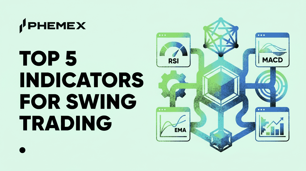 5 лучших индикаторов для свинг-трейдинга криптовалютой: профессиональное руководство Phemex