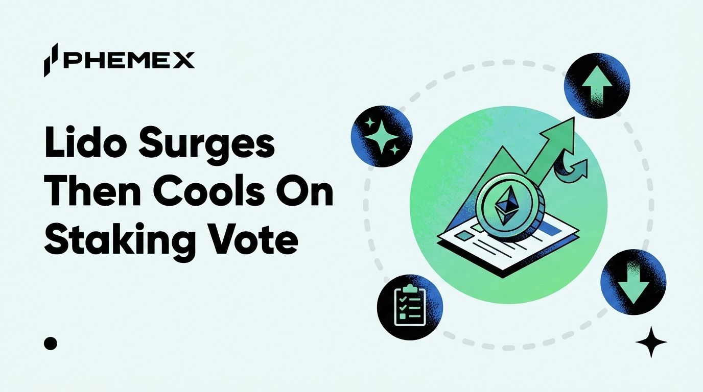 Why Lido (LDO) Surged Then Cooled on the Staking Router v3 Vote