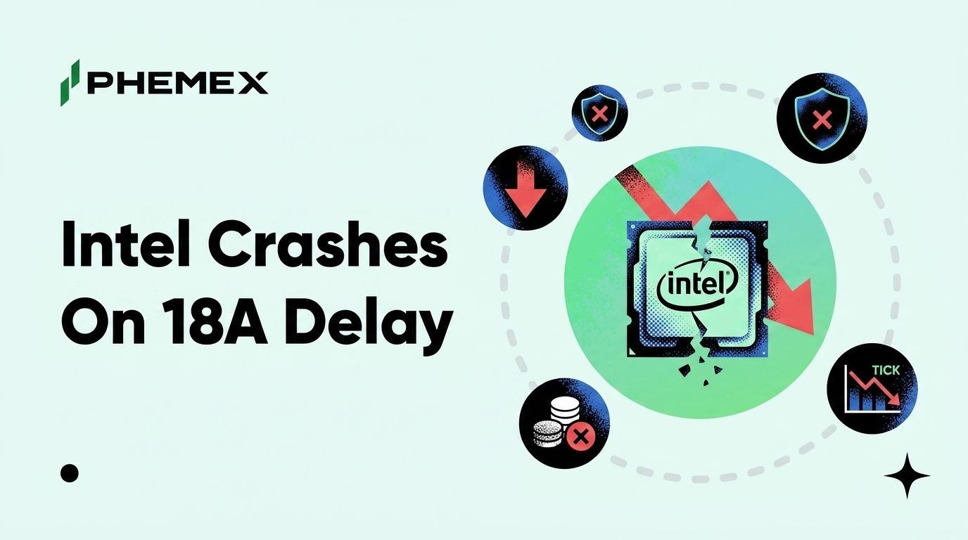 Why Intel Stock Is Crashing as the 18A Delay Meets AMD's Data Center Surge