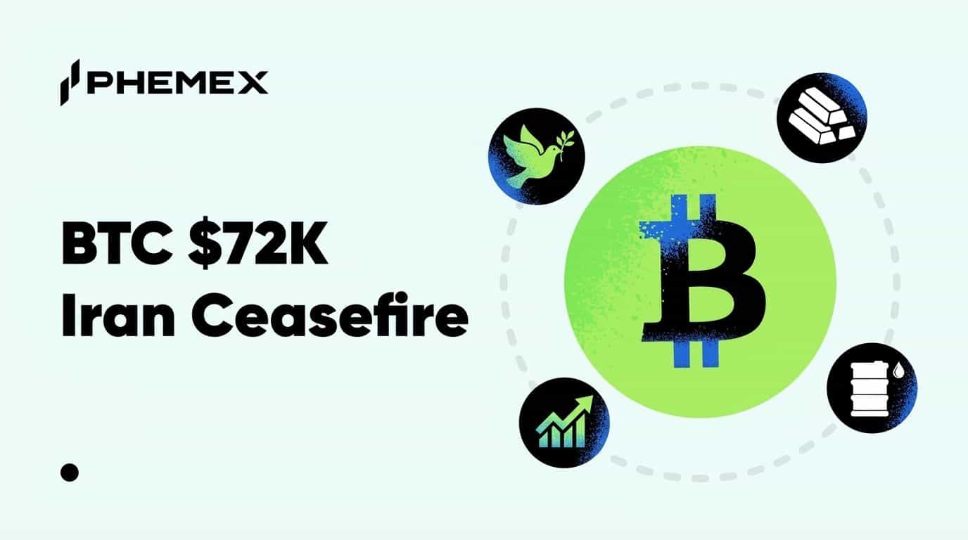 Биткоин достиг $72 000 после объявления Трампа о прекращении огня с Ираном