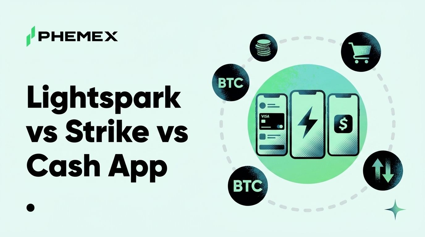 Lightspark Grid vs Strike vs Cash App : Comparaison des applications de paiement Bitcoin en 2026
