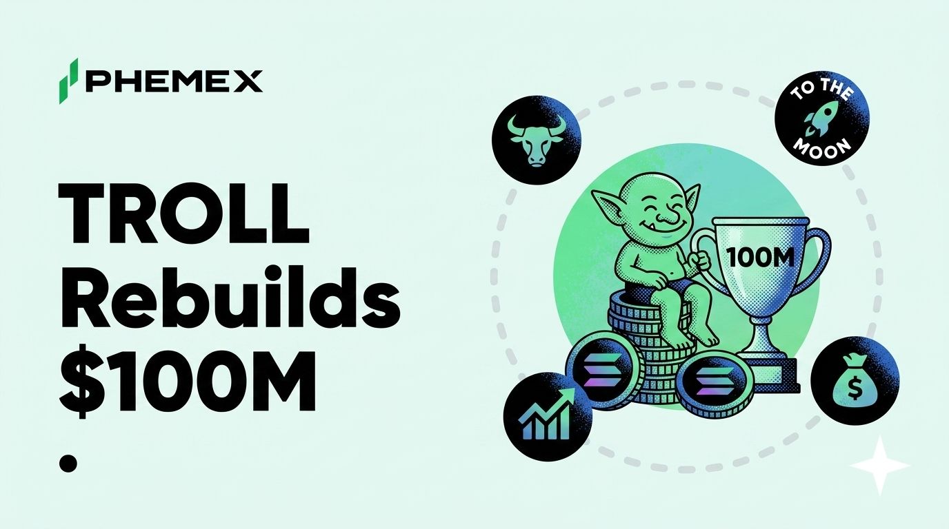 What Is TROLL and the Solana Memecoin Quietly Rebuilding Above $100 Million Market Cap