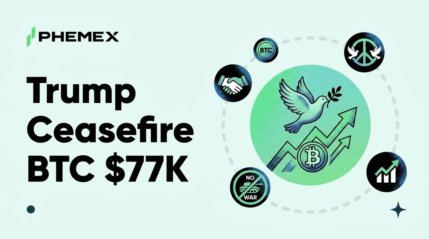 Bitcoin erreicht 11-Wochen-Hoch nach Trumps unbefristeter Iran-Waffenstillstandsverlängerung