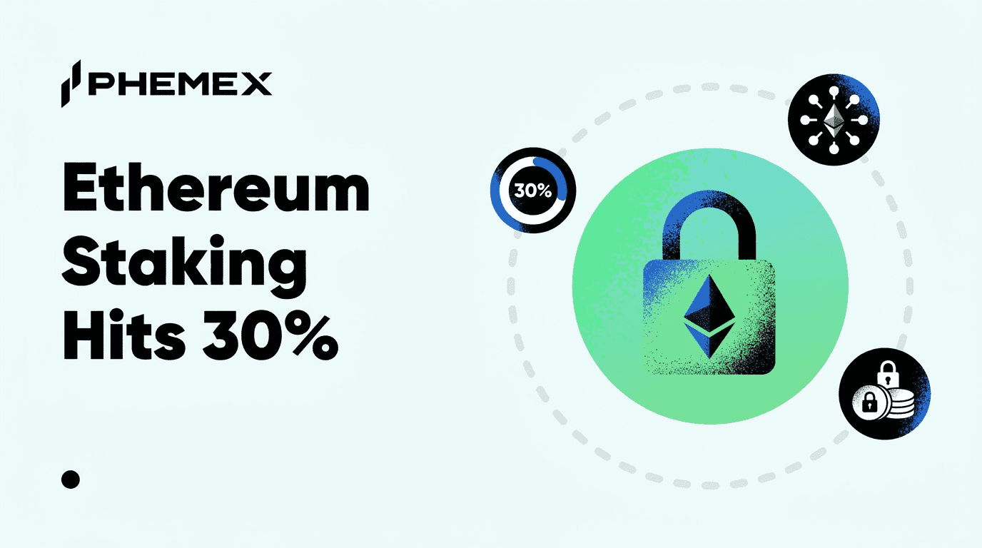 Ethereum-Staking erreicht 30 %: Warum ETH 2026 eine Altcoin-Erholung anführen könnte