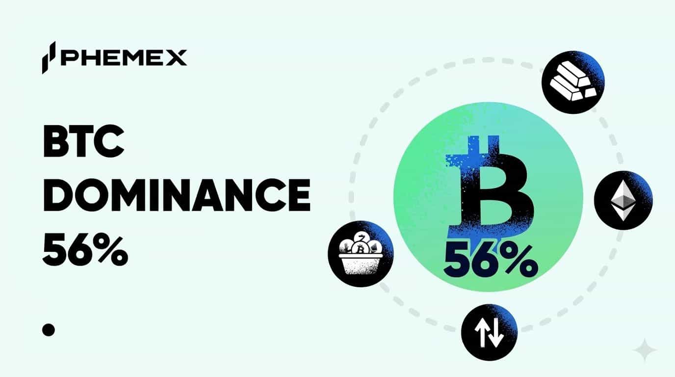 Доминантность биткоина 56%: Исторические сигналы и влияние на сезон альткоинов