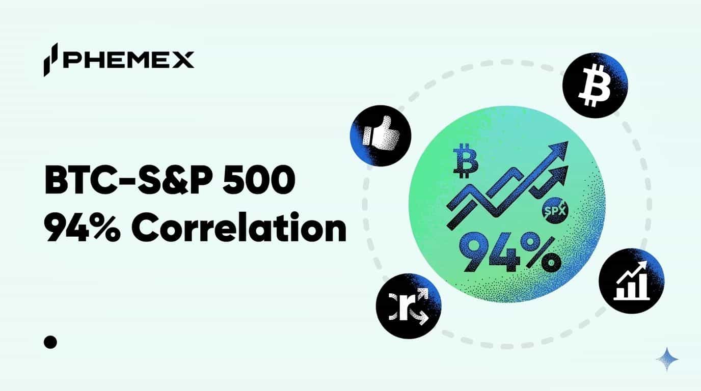 Bitcoin's Correlation with the S&P 500 Just Hit 94% and Here Is What That Means for Your Portfolio