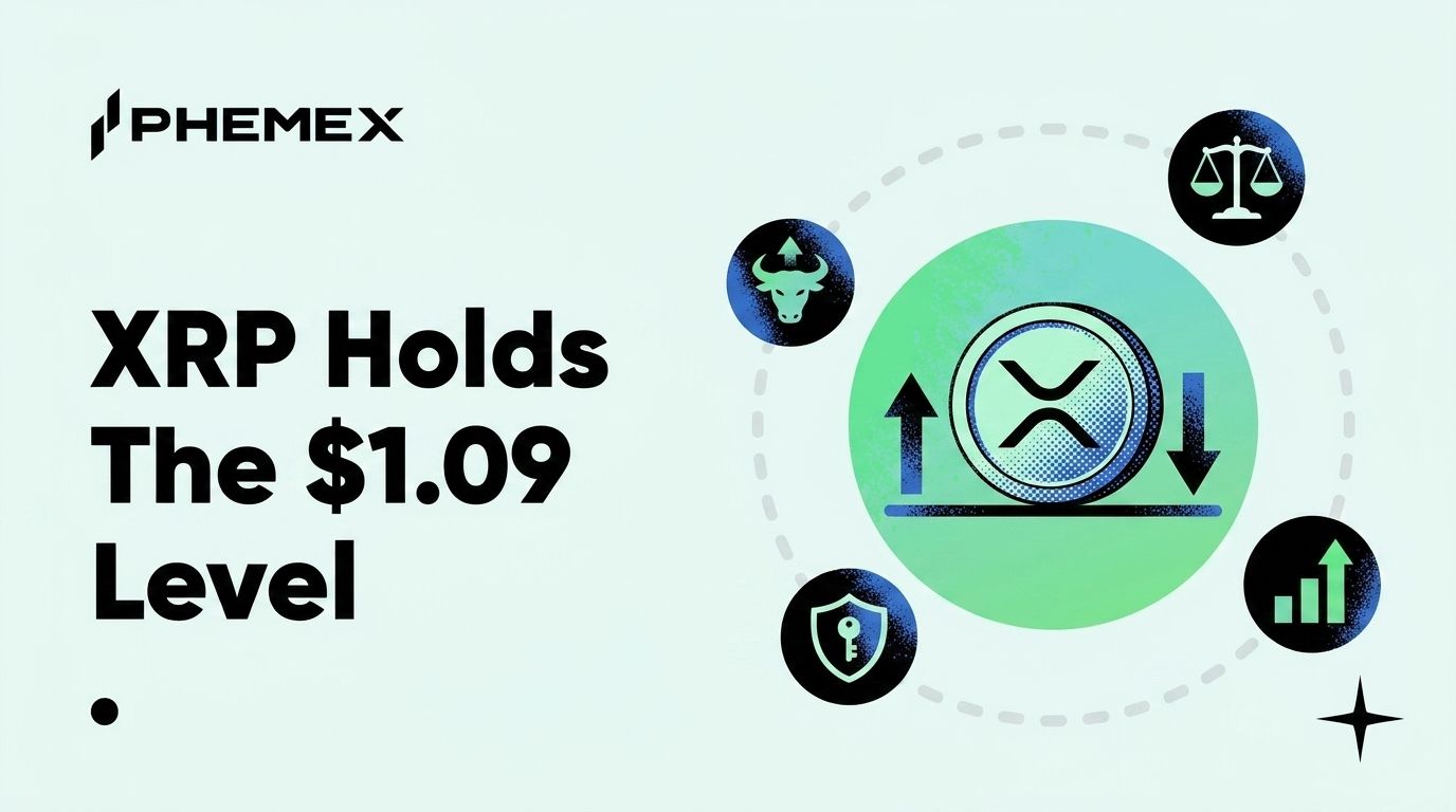 Preço do XRP hoje e a importância do nível de US$1,09 para o próximo movimento