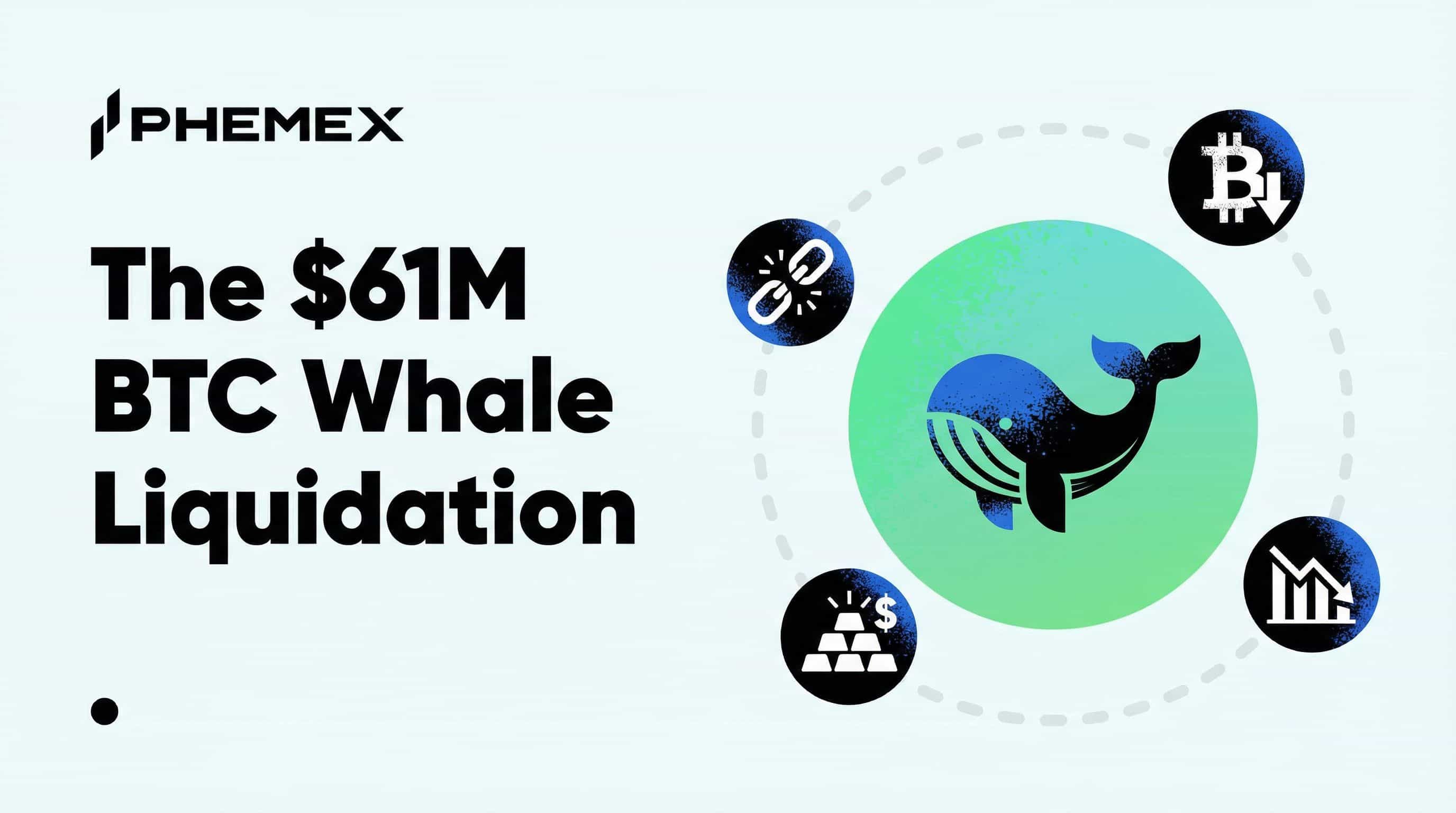 Liquidação de Baleia BTC de US$ 61 Mi: O que Revela Sobre Alavancagem e Risco nesta Queda