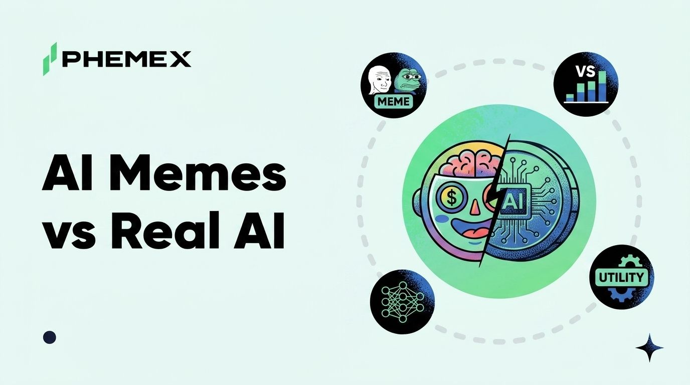 AI 밈 코인 vs 순수 AI 토큰: 2026년의 실제 승자는?