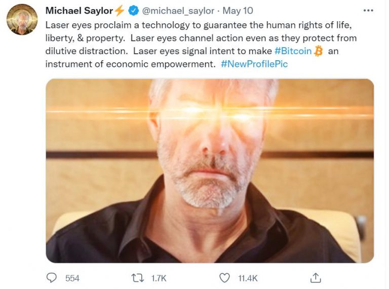 Red Eyes Meme / Laser Eyes Meme Explained Phemex Academy