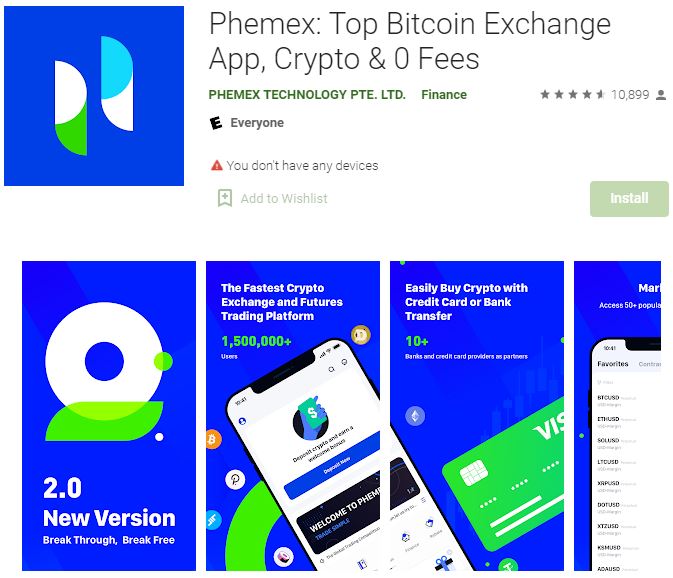 phemex app