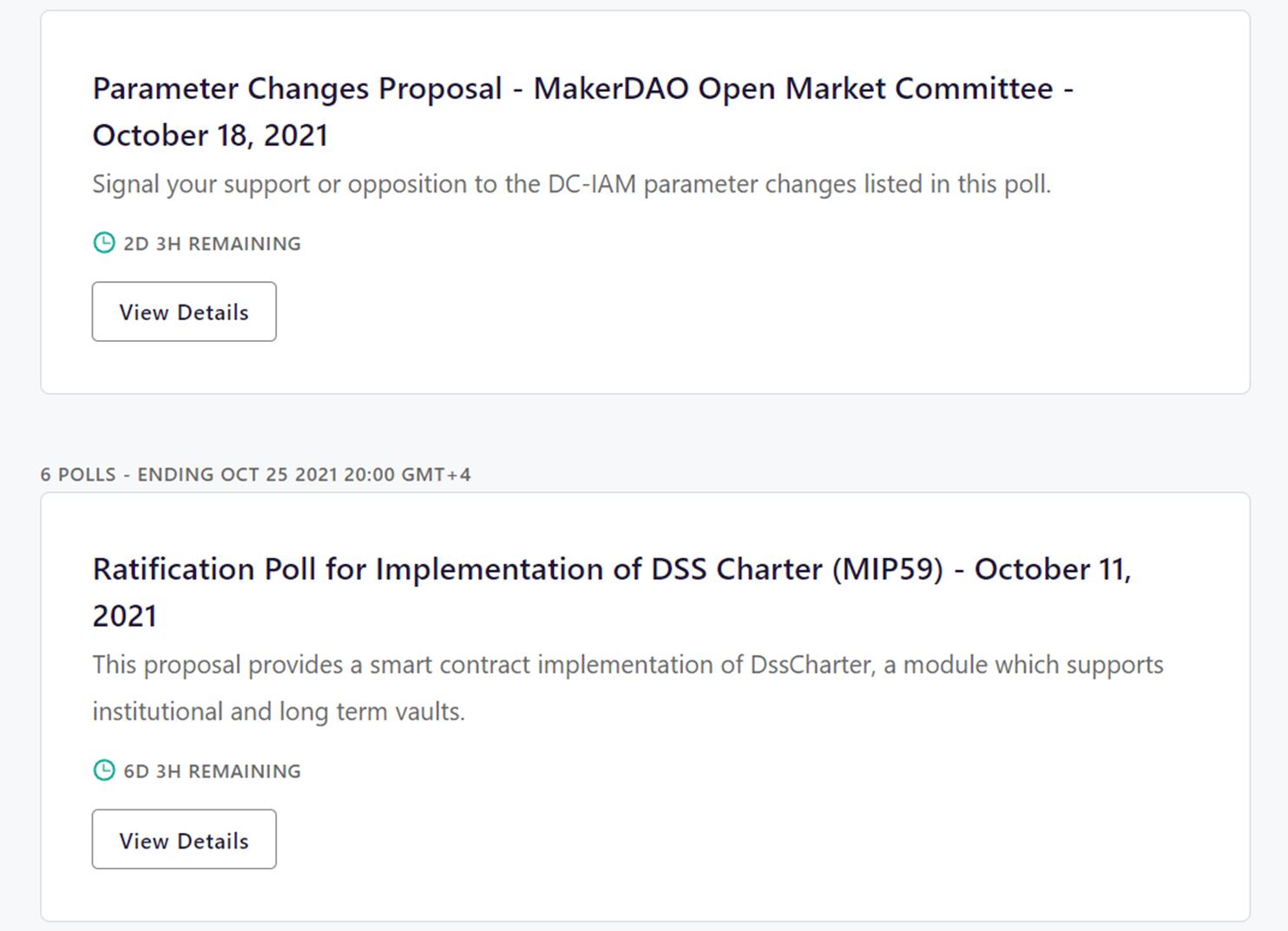 MAKERDAO MKR WITHDRAWAL CONTINUOUS APPROVAL VOTING visual data 4