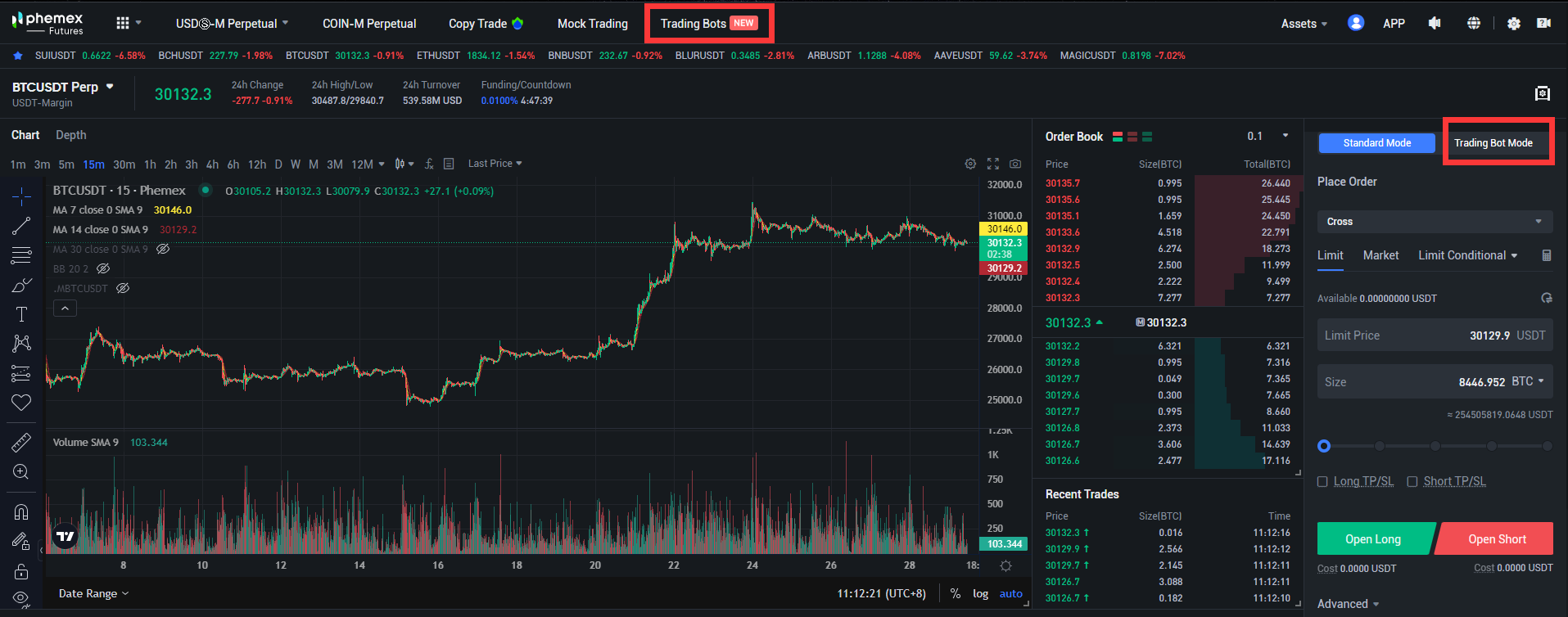 How to Use Futures Grid Trading Bots on Phemex? (Web) - Phemex